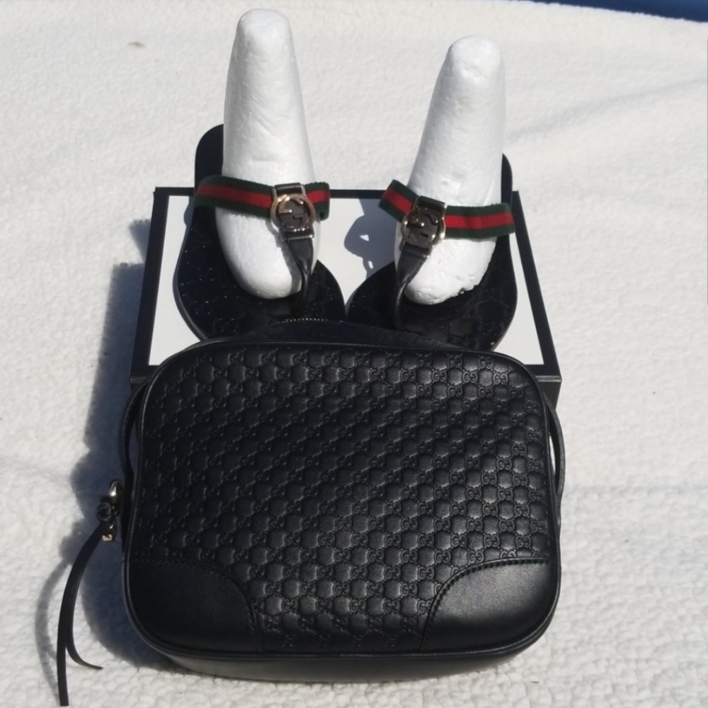 Gucci Crossbody with Matching Sandals